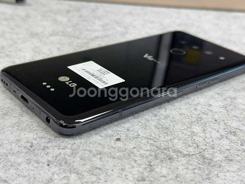 (미파손)LG V50 블랙 128G 깨끗한 A급 가성비...--8