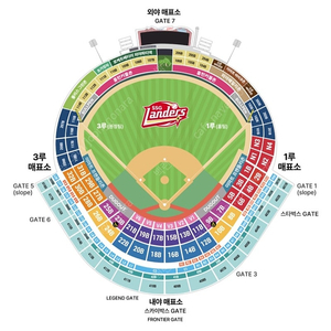 5/14(수) SSG랜더스 vs NC다이노스 으쓱이존 1블록 2연석 정가양도