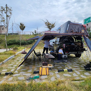 렉스턴 스포츠 진텍 롤바 루프탑
