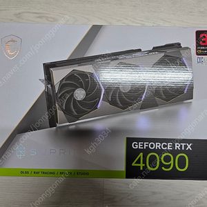 MSI 지포스 RTX4090 슈프림 SUPRIM X 24G 팝니다.