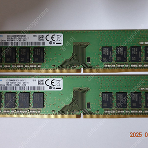 [램] 삼성 PC4 DDR4 8G 데스크탑 메모리