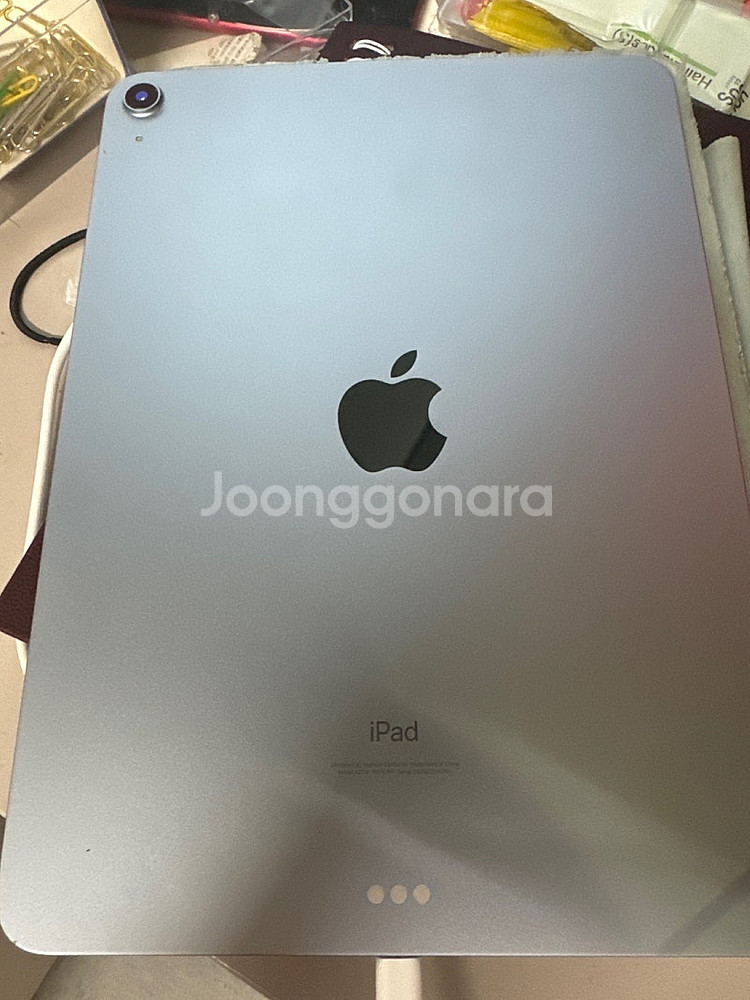 아이패드 에어 4세대 스카이블루 256GB 판매합니다--1