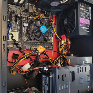 i3 6100 삼성SSD 컴퓨터 모니터키보드마우스패드 풀세트 10만 급처