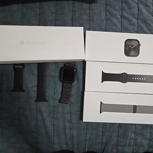 애플워치10 42mm 티타늄 애케플