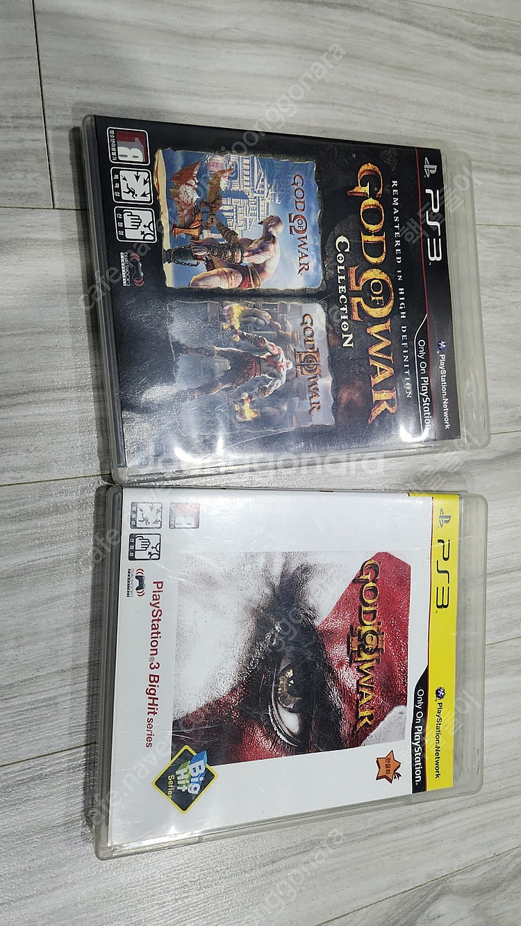 ps3 갓 오브 워 컬렉션,갓 오브 워3 일괄 택포2....--0