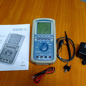 휴대용 올인원 다기능종합계측기 웬스 WENS700S 오실로스코프,멀티미터,주파수카운터,함수발생기,로직아날라이저