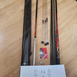 타모이 비전 2.9칸 3절받침대 타모이 하브찌 3점 판매합니다