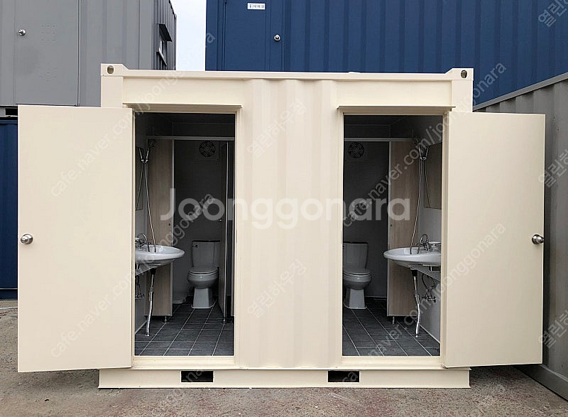 2.4m x 3m 남녀 컨테이너 화장실 판매해요.--0