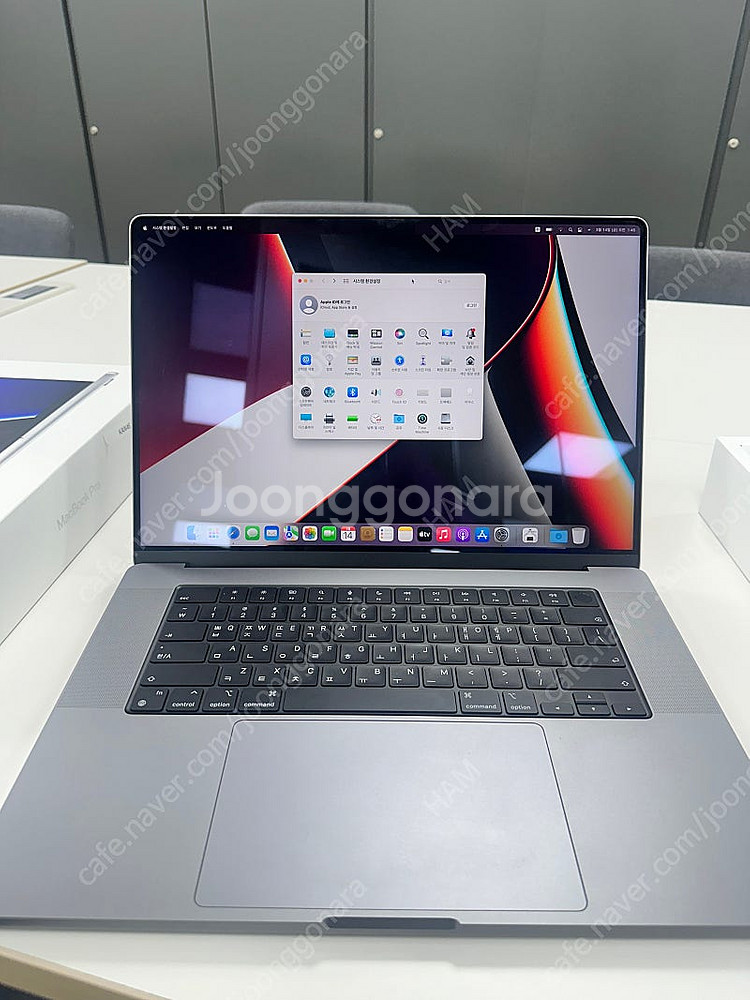 맥북프로 m1 16인치 32GB/1TB/스페이스그레이--1