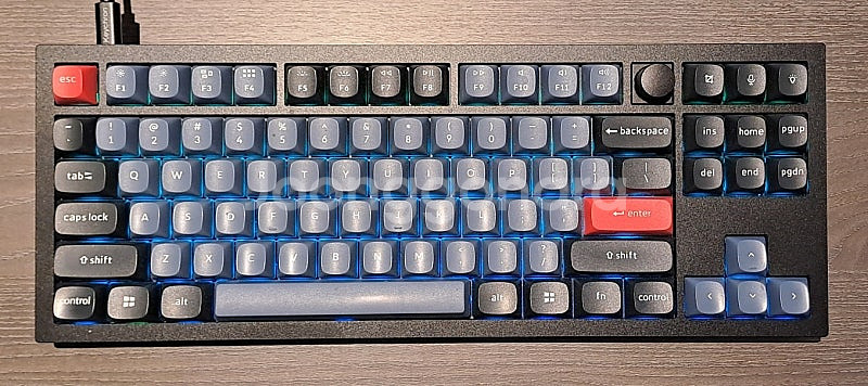 키크론 Q3 노브 블랙RGB 갈축--0