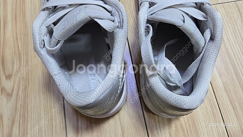 나이키 조던1 레트로로우 실버 200사이즈--3