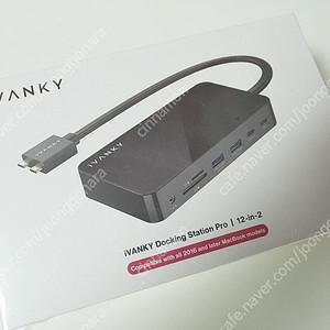 맥북 도킹 스테이션 ivanky FusionDock 1 미개봉 새제품 팝니다 (9만원)