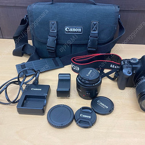 캐논 DSLR EOS 450D 18-55mm + 50mm