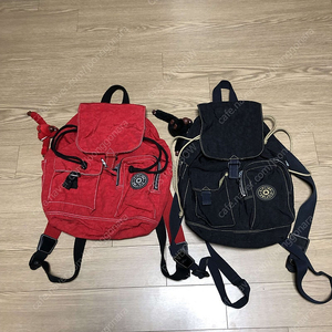 [40,000] (S-M) 키플링 KIPLING 복조리 백팩 허비니 백팩 레드 블랙 키플링 가방