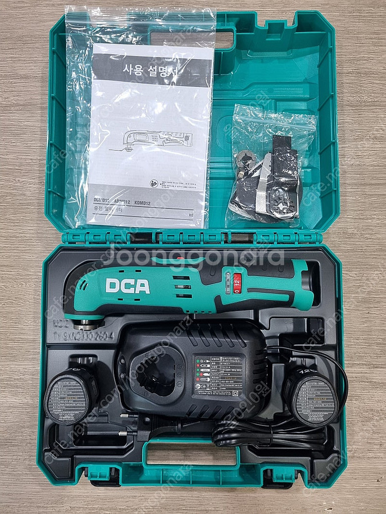 DCA 12V 충전 멀티커터 ADMD12EK 풀세트 팝...--0
