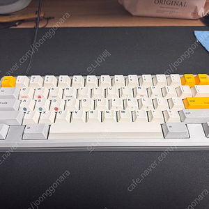 frog mini실버 + 베놈60mx 커스텀 키보드