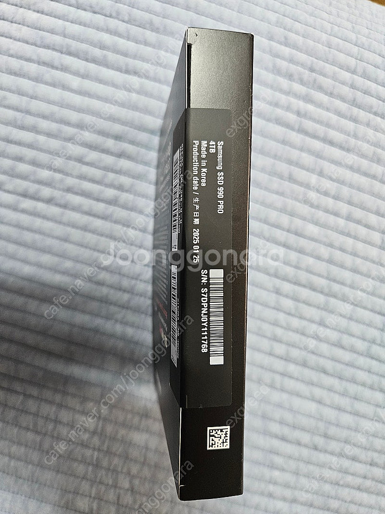 삼성 990 pro 4tb (2280) 25년도 정발품...--1