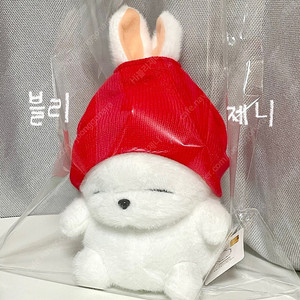새상품)희귀!! 레드비니 마시마로 토끼 중형인형