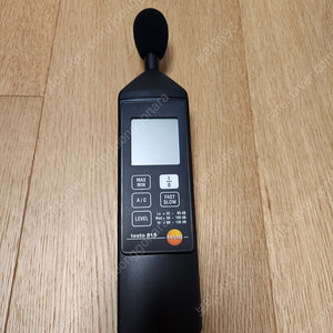 testo815 디지털 소음측정기 판매