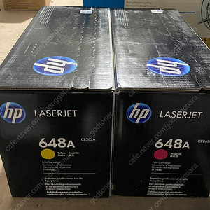 Hp 648a 미개봉 정품토너 ce261a,ce263a 판매