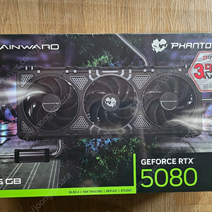 광주) 게인워드 RTX 5080 팬텀 미개봉