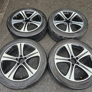 벤츠 E클래스 W213 18인치 순정 휠타이어 팝니다.245 45 18