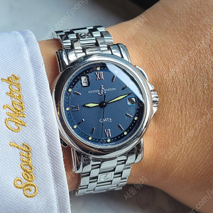 [정품] 율리스나르덴 산마르코 GMT 블루 한정판 모델 (Ulysse Nardin San Marco Blue)