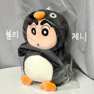 새상품)중대형 짱구 펭귄 인형 , 짱구는못말려