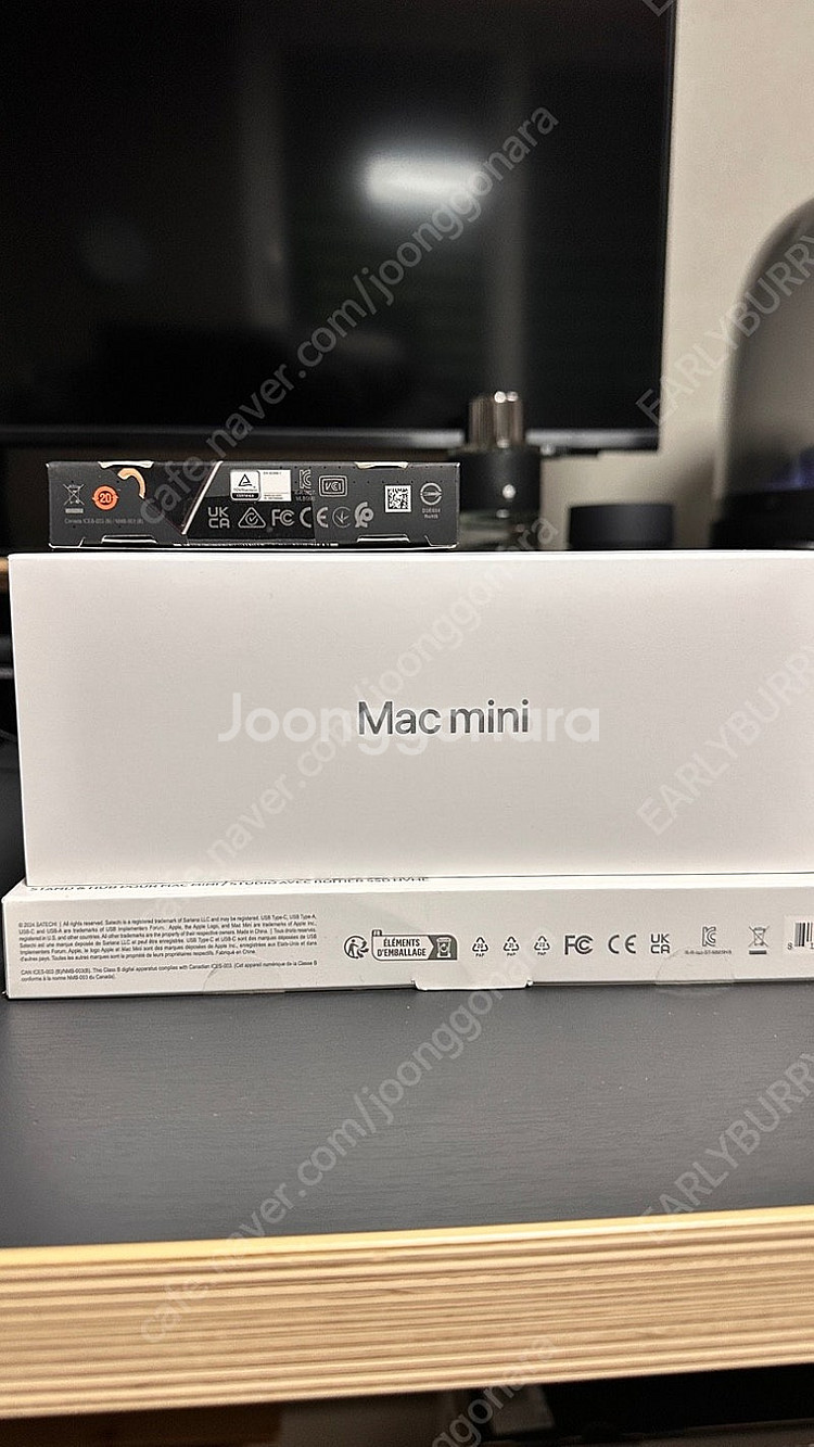 맥미니M2+Satechi허브+1TB SSD--7
