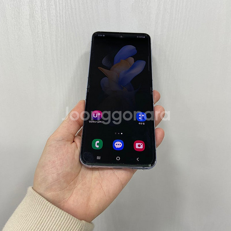 70661 갤럭시Z플립4 블루 256GB 삼성리퍼폰 팝...--0