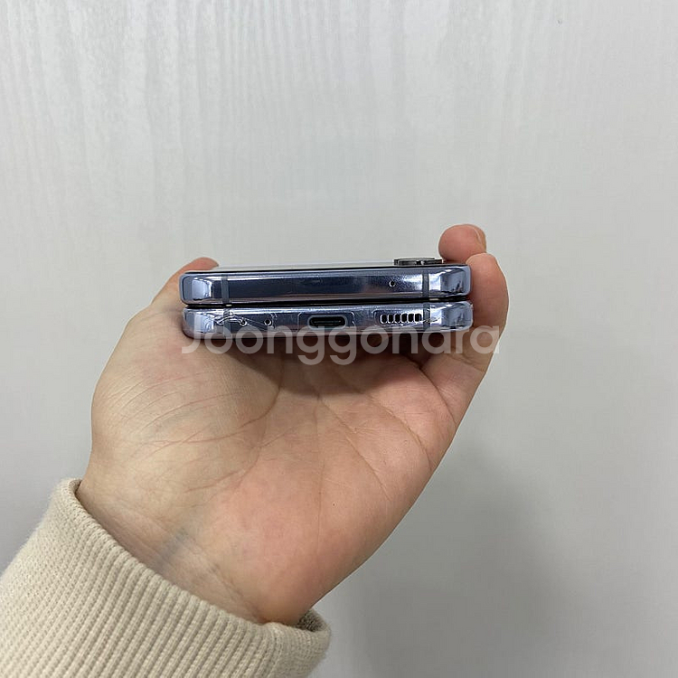70661 갤럭시Z플립4 블루 256GB 삼성리퍼폰 팝...--4