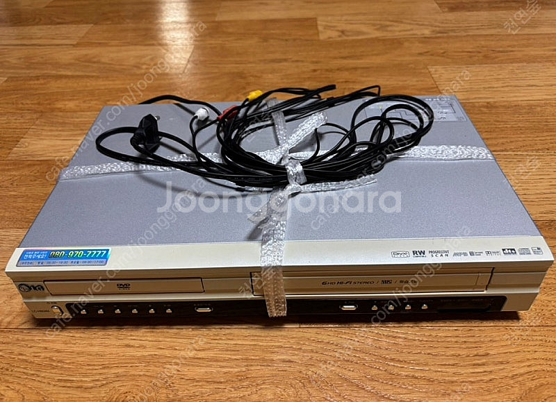 LG DVD 플레이어 VHS 콤보 팝니다--0