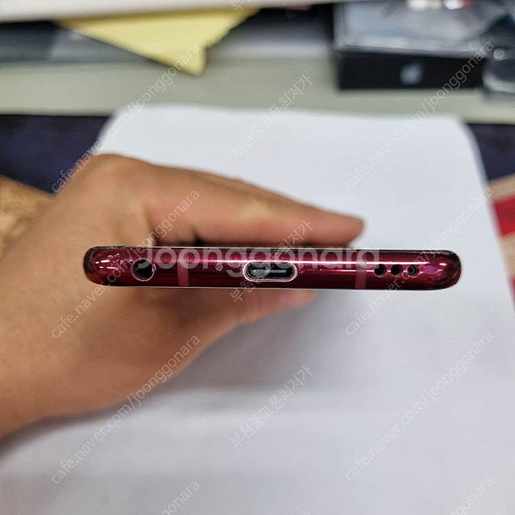 198451 LG V40 128 레드 KT 중고폰 5....--3