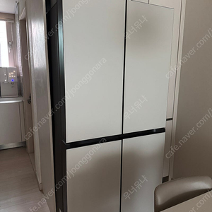 삼성 비스포크 냉장고 코타화이트(RF85T92M1AP/프리스탠딩/이온살균청정) 6월 30일 이사