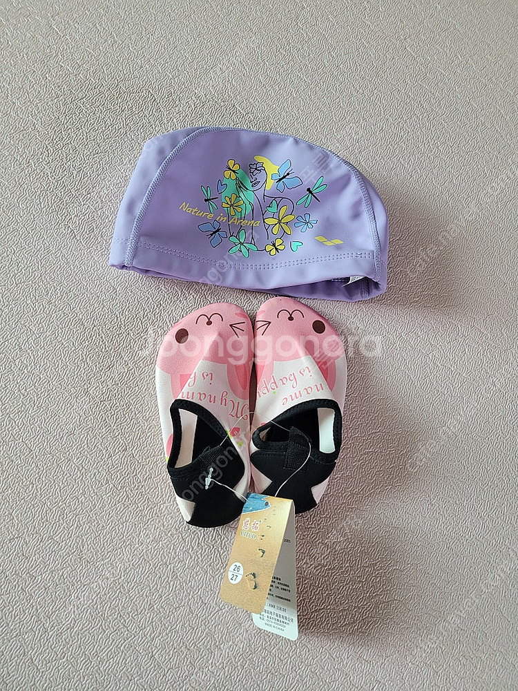 아레나 수영모자 실리코팅수모 유아수영모자 150아쿠아신...--0