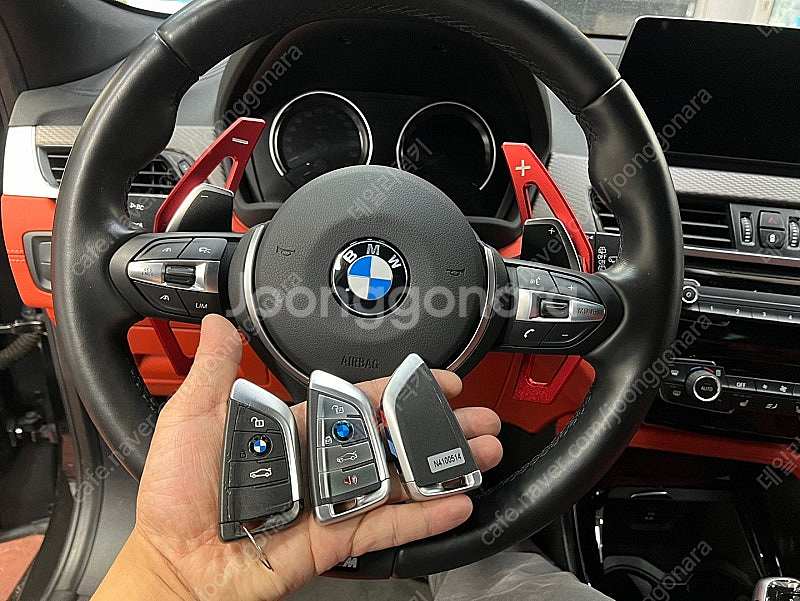 BMW 전체모델 E바디 F바디 구형차량키를 근접도어 탑...--0