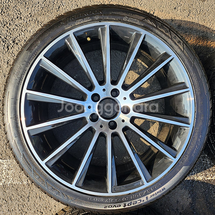 벤츠 20인치 S클래스 AMG 마차 스타일 휠타이어 세...--1
