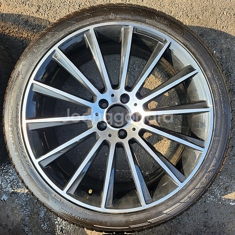 벤츠 20인치 S클래스 AMG 마차 스타일 휠타이어 세...--2
