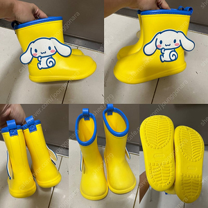 무료배송)아동 180사이즈 시나모롤 장화 레인부츠
