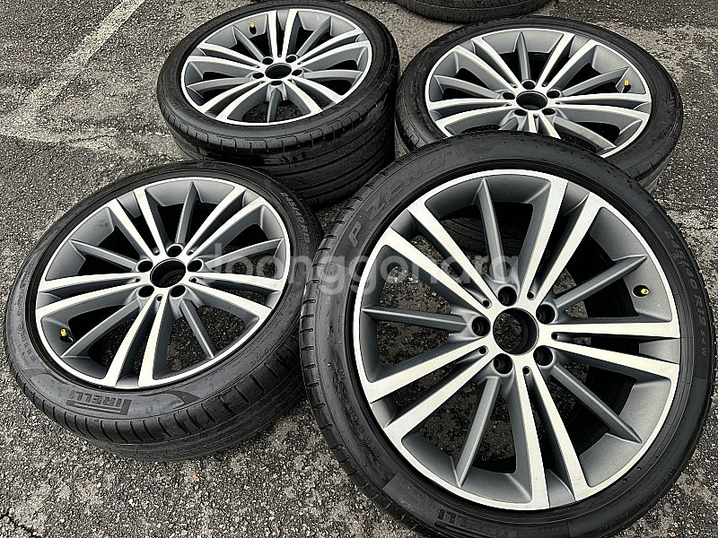 벤츠 CLS W257 19인치 정품 휠타이어 세트 팔아...--0
