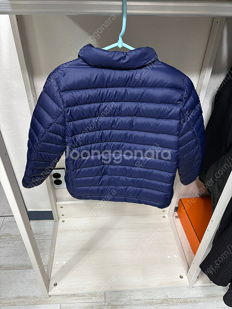 폴로키즈 삼선 경량패딩 / 네이비 / 6T--1