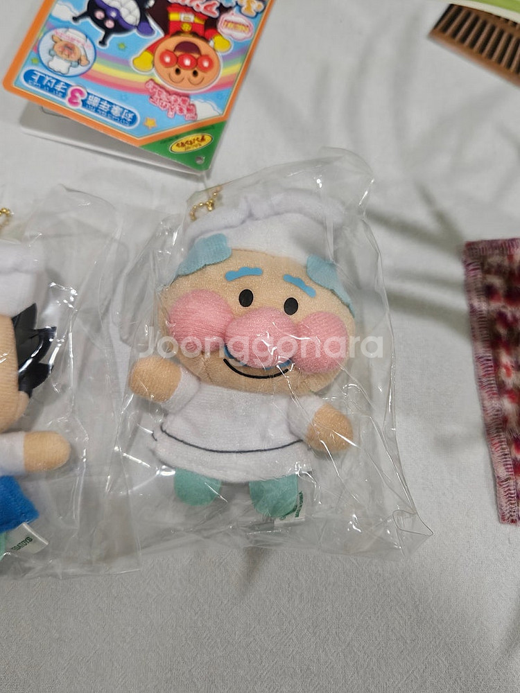 식빵맨 호빵맨 잼아저씨 버터누나 인형키링--2
