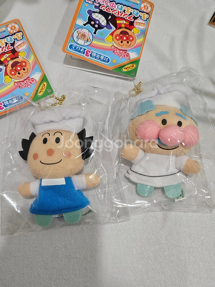 식빵맨 호빵맨 잼아저씨 버터누나 인형키링--3