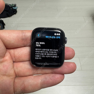 애플워치 4 gps 44mm 팝니다 (배터리 76%)