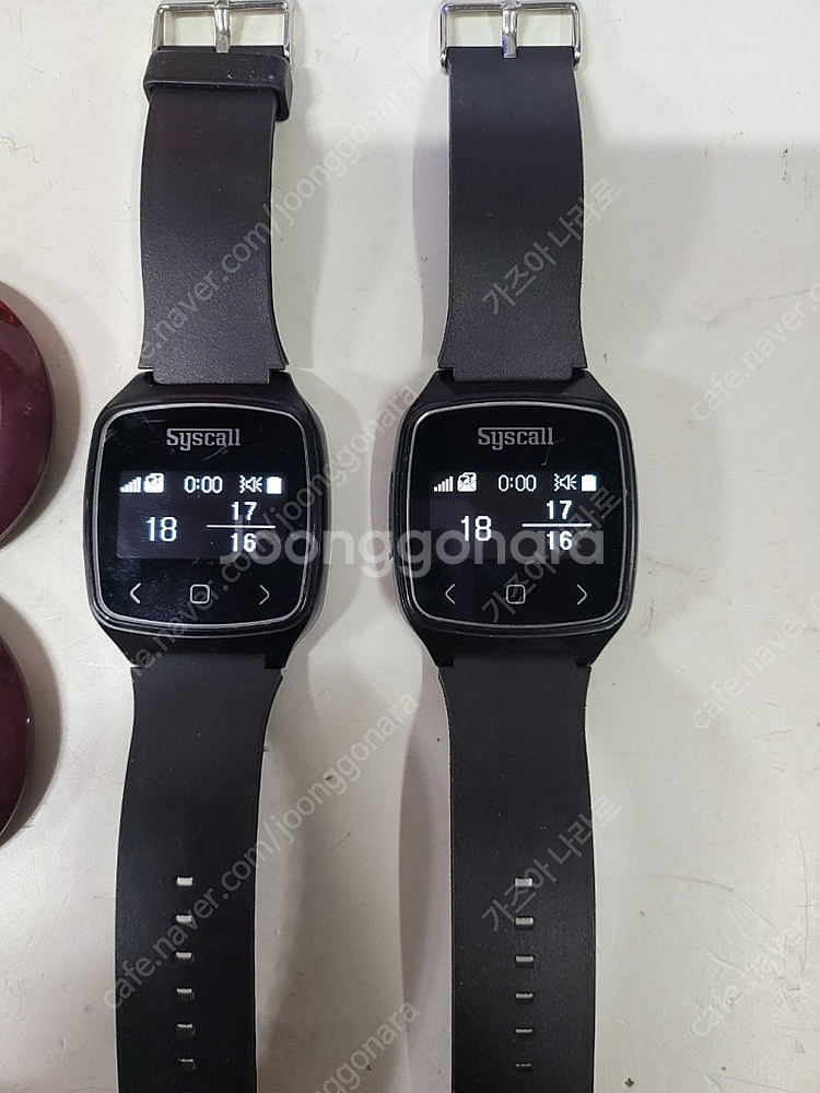 씨스콜 시계페이저 2개 벨 18개 번호수신기 3구 1대...--2