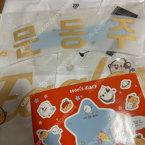 한화 꿈돌이 문동주/김서현 마킹지