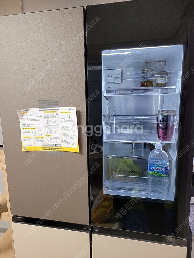 LG 냉장고 디오스 오브제 팝니다 (4도어, 노크온, ...--1