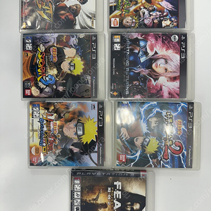 ps3 겜시디 7개 일괄로 6만원 판매해요 택포가격