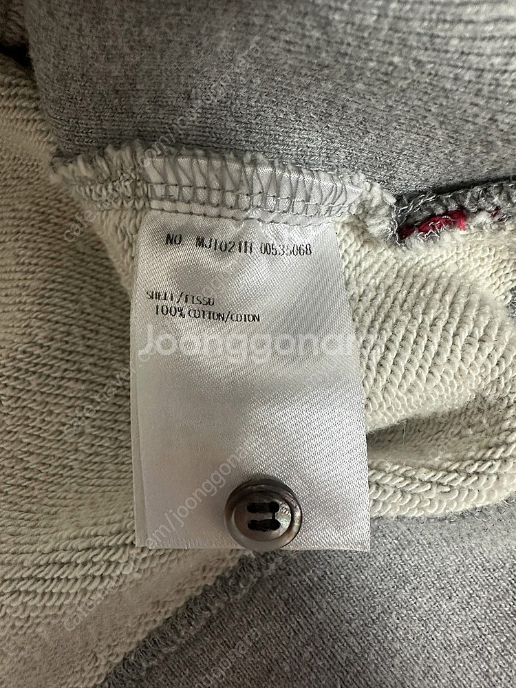 톰브라운 사선 그레이 맨투맨 3 size--9