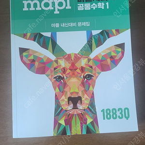 마플 시너지 공통수학1